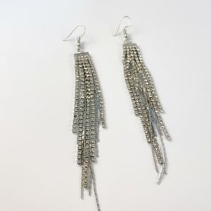 Bedazzled earrings